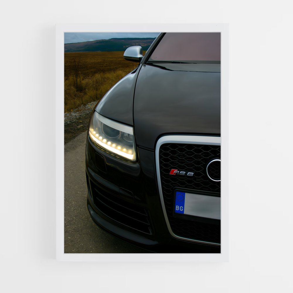 Poster Black Phantom – affiche Audi (vue 3)
